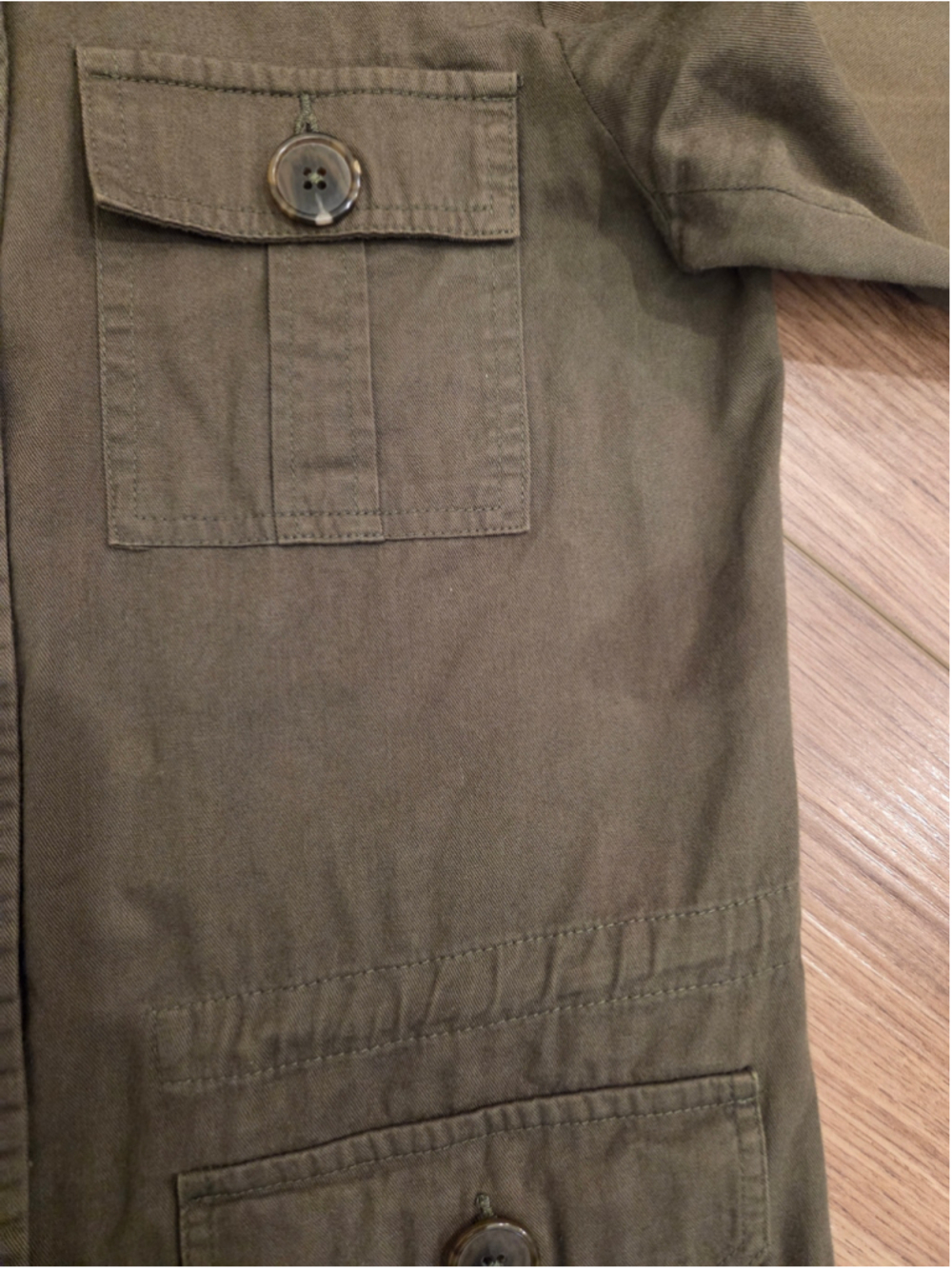 Women's Jack Utility Jacket Olive Size XS - Picture 10 of 11